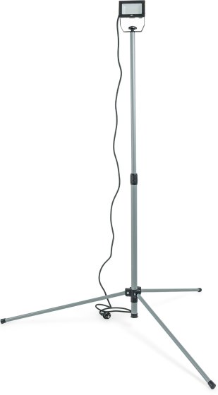 Stativ LED Strahler EL 3300 T, 3300lm, 30W, 2,5m H05RN-F 3G1,0, IP65 - Produktbild