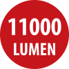 Stativ LED Strahler EL 11000 T, 11000lm, 100W, 2,5m H05RN-F 3G1,0, IP65
