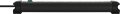 Premium-Line Steckdosenleiste 8-fach schwarz/lichtgrau 5m H05VV-F 3G1,5 - Produktansicht
