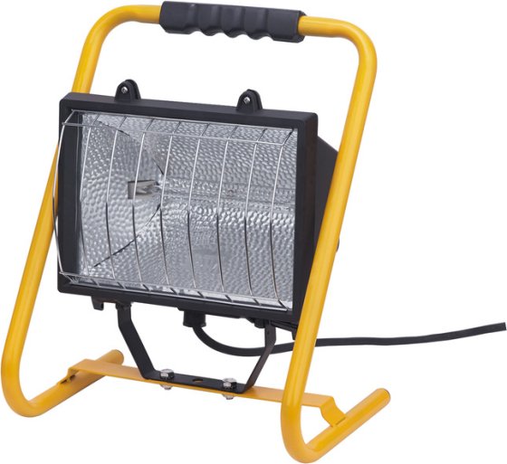 Halogenstrahler H 1000 IP54 1,5m H07RN-F 3G1,0 1000W 18000lm - Produktbild