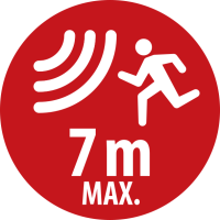 Range of the motion detector