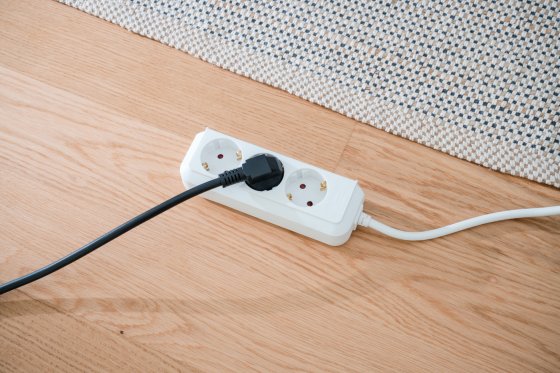 Eco-Line Steckdosenleiste 3-fach weiß 3m H05VV-F 3G1,5 - Anwendungsbild