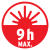 6 LED Akku-Handleuchte HL DA 6 DM2H 210+50lm