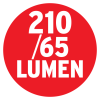 6 LED Akku-Handleuchte HL DA 6 DM2H 210+50lm