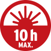 LuxPremium Akku-Fokus-LED-Taschenlampe TL 250AF IP44, CREE-LED, 250lm