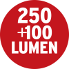 SMD LED-Universalleuchte HL DB 81 M1H1 250+100lm