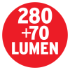 6+1 LED Akku Multifuntkionsleuchte HL DA61 MH, IP 54, 280+70lm