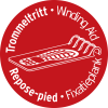 Trommeltritt für Kabeltrommel mit Trommel Ø 240/290mm (Gestell Ø 18mm)