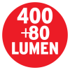 10 + 1 LED Akku Mini Stableuchte HL 0400 A, IP 40, 400+80lm