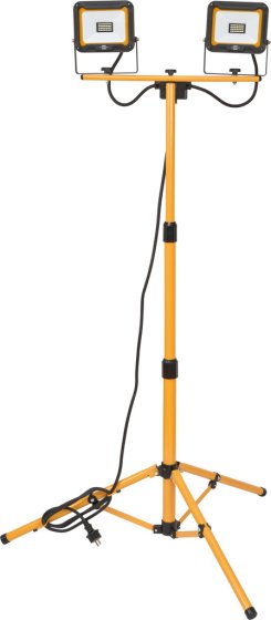 Doppel Stativ LED Strahler JARO 4000 T 2x1870lm, 2x20W, IP65 - Produktbild