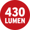 LuxPremium Akku-Fokus-Selektor- LED-Taschenlampe TL 400 AFS, IP44, CREE-LED, 430lm