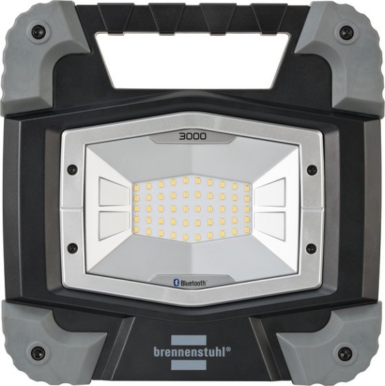 Mobiler Bluetooth LED Strahler TORAN 3000 MB mit Lichtsteuerungs-APP, IP55, 3000lm, 30W, 5m H07RN-F 2G1,0 - Produktansicht