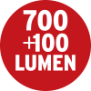 LED Akku Handleuchte HL 700 A, IP54, 700+100lm