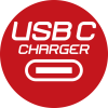 Alu-Office-Line Steckdosenleiste mit USB C Power Delivery USB-Ladefunktion 4-fach 1,8m H05VV-F 3G1,5