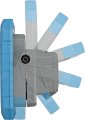 LED Hybrid Baustrahler BS 8050 MH, Bosch Professional 18V System, 7900lm, IP55 - Produktansicht