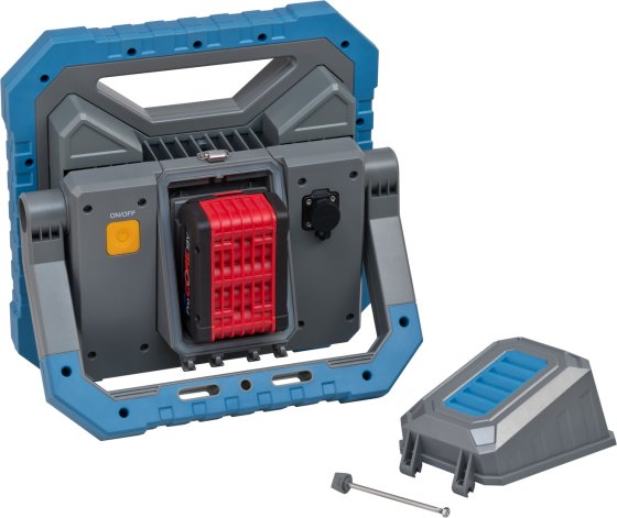 LED Hybrid Baustrahler BS 8050 MH, Bosch Professional 18V System, 7900lm, IP55 - Produktansicht
