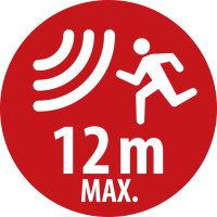 Range of the motion detector