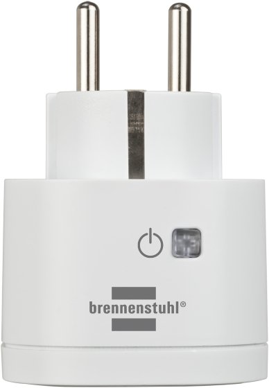brennenstuhl&reg;Connect WiFi Steckdose WA 3600 XS02, wei&szlig;, IP20 - Produktansicht