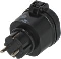 brennenstuhl&reg;Connect WiFi Steckdose WA 3600 XS03 schwarz IP44 - Produktansicht