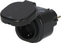 brennenstuhl&reg;Connect WiFi Steckdose WA 3600 XS03 schwarz IP44 - Produktansicht