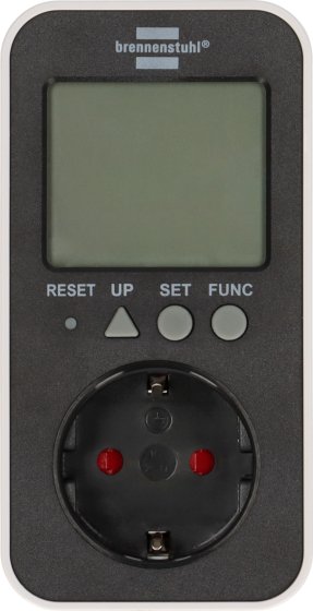 Ecolor Energiemessger&auml;t ECL EM-2 wei&szlig;/schwarz - Produktansicht