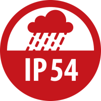 Staub- und spritzwassergeschützt