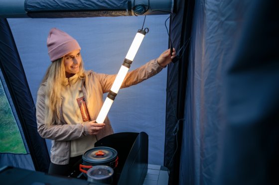 LED Vorzeltleuchte VL 500, IP54, 500lm - Anwendungsbild