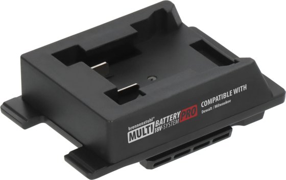 brennenstuhl&reg; Pro Adapter f&uuml;r LED Strahler im&nbsp;Brennenstuhl&nbsp;Multi&nbsp;Battery&nbsp;18V System Pro f&uuml;r die Nutzung von Milwaukee/Dewalt Akkus - Produktbild