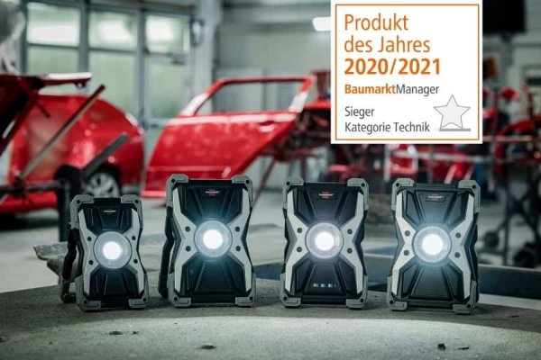 brennenstuhl® LED Arbeitsstrahler RUFUS wird Produkt des Jahres 2020/21